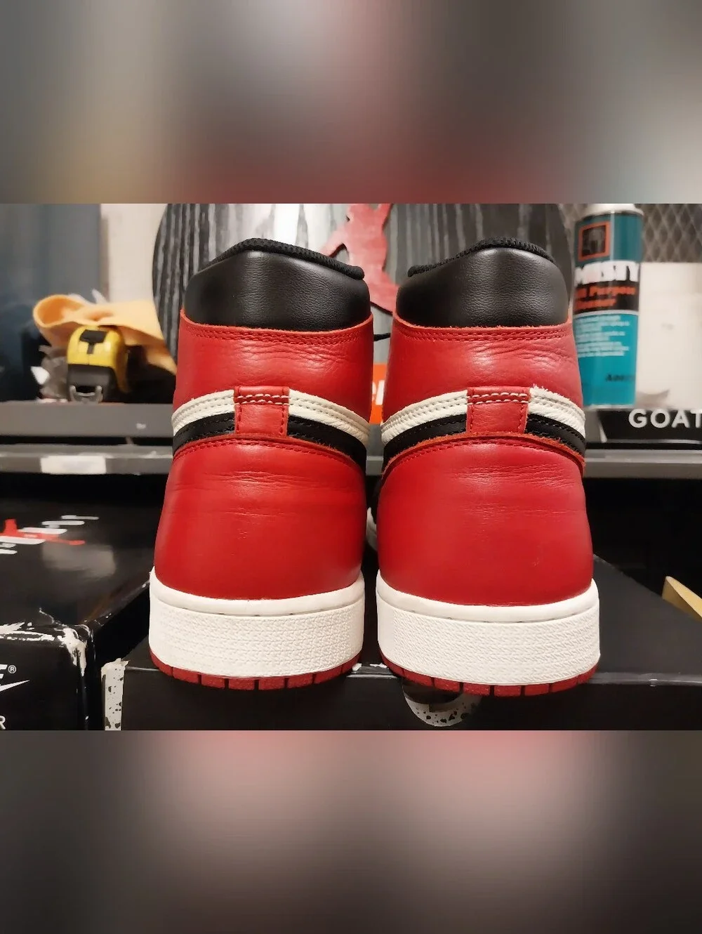 Retro Jordan 1 Og Bred Toe 2018 Release Size 12 Men's